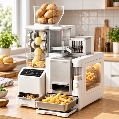 FryFlow One-Touch Potato-to-Fries Appliance