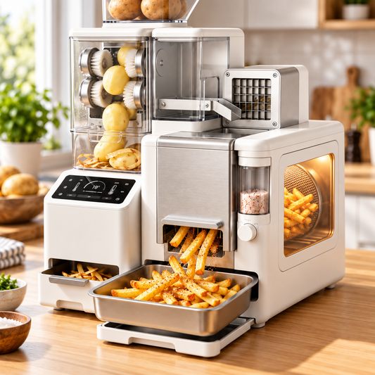 FryFlow One-Touch Potato-to-Fries Appliance