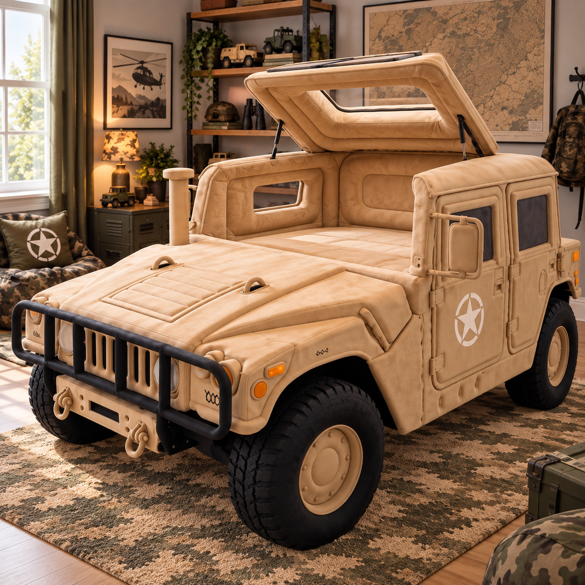 Tactical Off-Road Plush Bed
