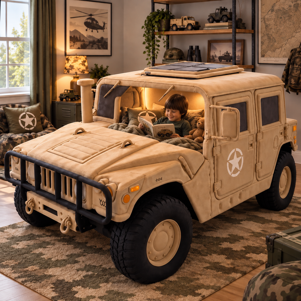 Tactical Off-Road Plush Bed