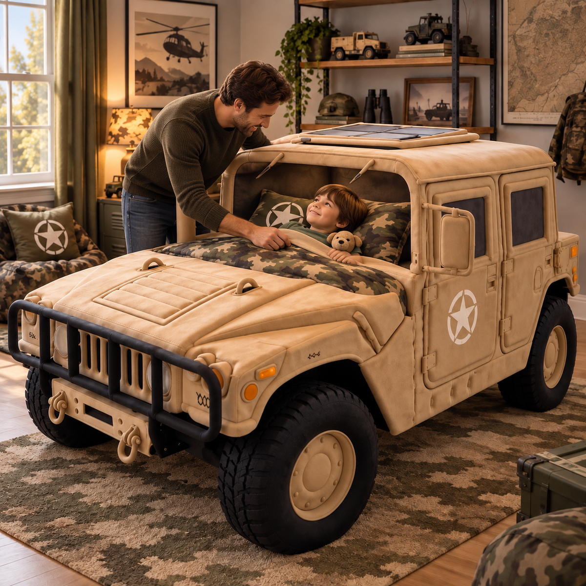 Tactical Off-Road Plush Bed