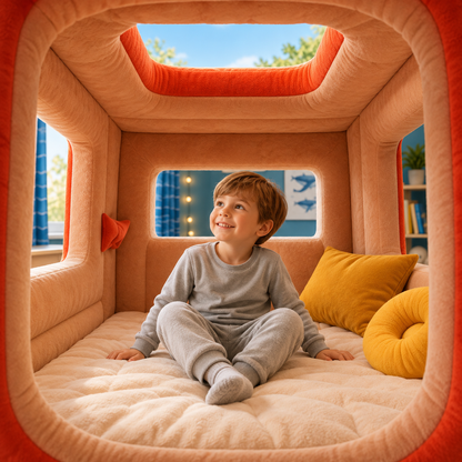 Giant Plush Dump Truck Bed
